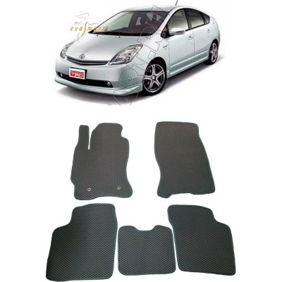 Ковры в салон автомобиля toyota prius (nhw20) 2004 - 2009 Eva Smart 1828-B5A1-S