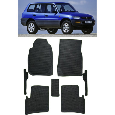 Ковры в салон автомобиля toyota rav 4 i (xa10) вариант макси 3d 1995 - 2000 Eva Smart 3551-B5B1-S