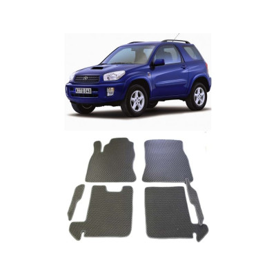 Ковры в салон автомобиля toyota rav 4 ii (ca20) 3дв 2000 - 2005 Eva Smart 1838-B5B5-S