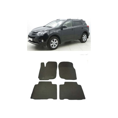 Ковры в салон автомобиля toyota rav 4 iv (сa40) 2012 - 2019 Eva Smart 1843-B5B1-S