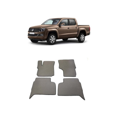 Ковры в салон автомобиля volkswagen amarok 2010 - Eva Smart 1855-B1B5-S