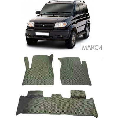 Ковры в салон автомобиля uaz patriot (люкс) 2005 - 2013 Eva Smart 2117-B5A6-S