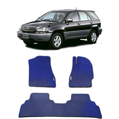 Ковры в салон автомобиля toyota harrier правый руль1997 - 2002 Eva Smart 1814-B1B1-S