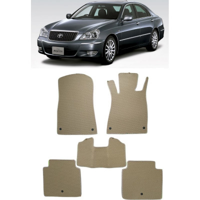 Ковры в салон автомобиля toyota crown majesta iv (s180) правый руль 2004 - 2009 Eva Smart 3537-A6B2-S