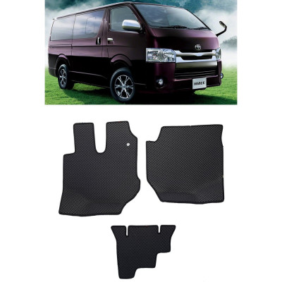 Ковры в салон автомобиля toyota hiace h200 рестайлинг 2010 - Eva Smart 3366-B5B5-S