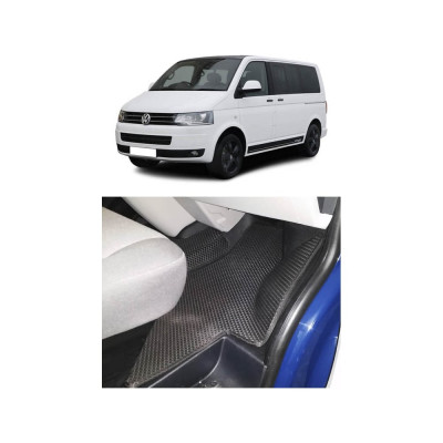 Ковры в салон автомобиля volkswagen t6 caravelle 2015 - Eva Smart 2782-B1A6-S