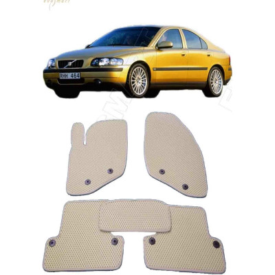 Ковры в салон автомобиля volvo s60 i 2000 - 2009 Eva Smart 1895-B1B1-S