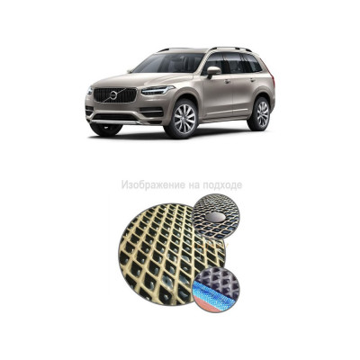 Ковры в салон автомобиля volvo xc90 ii 7мест 2014 - Eva Smart 1909-B5A1-S