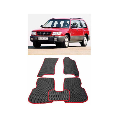 Ковры в салон автомобиля subaru forester i (sf) правый руль 1997 - 2002 Eva Smart 1754-B5A7-S