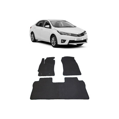 Ковры в салон автомобиля toyota corolla xi (e160, e170) 2013 - Eva Smart 1806-B5B5-S