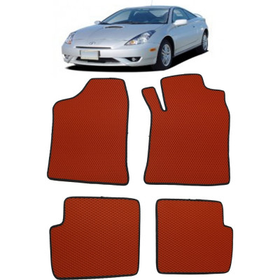 Ковры в салон автомобиля toyota celica vii (t231) правый руль 3дв лифтбек 1999 - 2002 Eva Smart 1802-B5B5-S