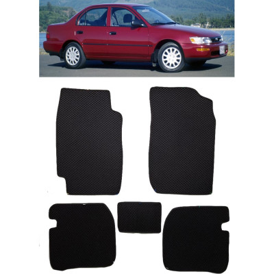 Ковры в салон автомобиля toyota corolla vii (e100) 1991 - 2000 Eva Smart 3334-B1A6-S