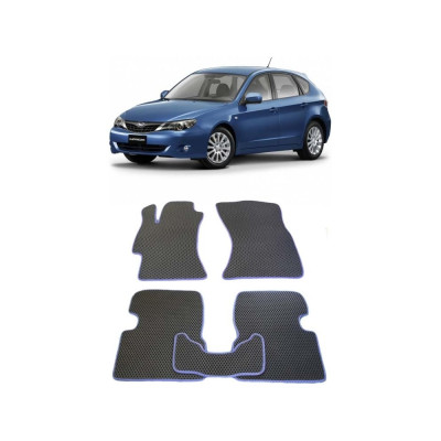 Ковры в салон автомобиля subaru impreza iii 2007 - 2011 Eva Smart 1752-B5A6-S