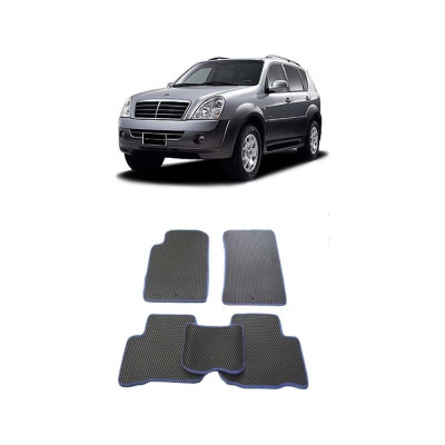 Ковры в салон автомобиля ssang yong rexton ii 2006 - 2012 Eva Smart 2378-B1A7-S