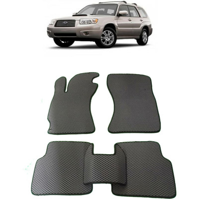 Ковры в салон автомобиля subaru forester ii (sg) 2003 - 2008 Eva Smart 1756-B5A1-S