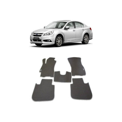 Ковры в салон автомобиля subaru legacy v 2009 - 2015 Eva Smart 1763-B5B5-S