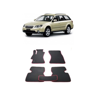 Ковры в салон автомобиля subaru outback iii 2003 - 2009 Eva Smart 1764-B5B5-S