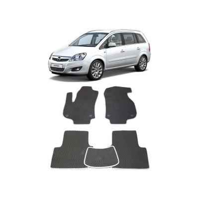 Ковры в салон автомобиля opel zafira в 5мест 2005 - 2014 Eva Smart 1648-B5B5-S