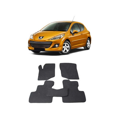 Ковры в салон автомобиля peugeot 207 2006 - 2013 Eva Smart 1654-B1B1-S