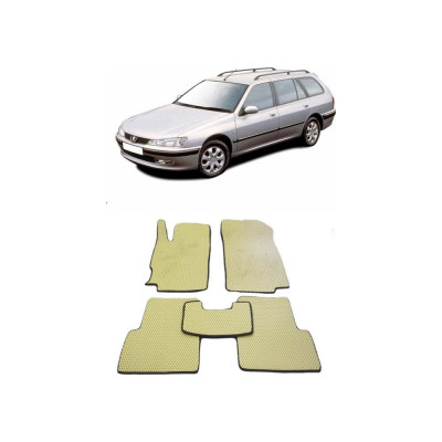 Ковры в салон автомобиля peugeot 406 1996 - 2004 Eva Smart 2111-B5B5-S