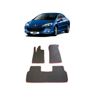 Ковры в салон автомобиля peugeot 407 2004 - 2010 Eva Smart 1665-B5B1-S