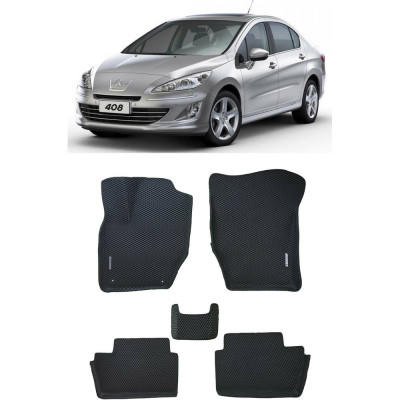 Ковры в салон автомобиля peugeot 408 вариант макси 3d 2011 - Eva Smart 3895-B5B1-S