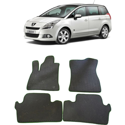 Ковры в салон автомобиля peugeot 5008 i 2009 - 2016 Eva Smart 1667-B5B5-S