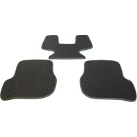 Ковры в салон автомобиля Eva Smart volkswagen golf vi 2009 - 2012 эва сота серые c черной окантовкой 1865-B1B5-S