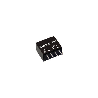 Преобразователь Mean Well SMU01N-15 DC-DC 1Вт Т00295650