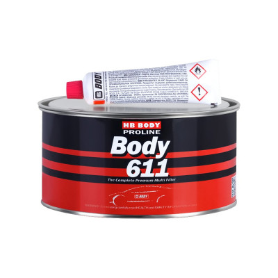 HB BODY Шпатлевка 611 0,38кг 6110300040