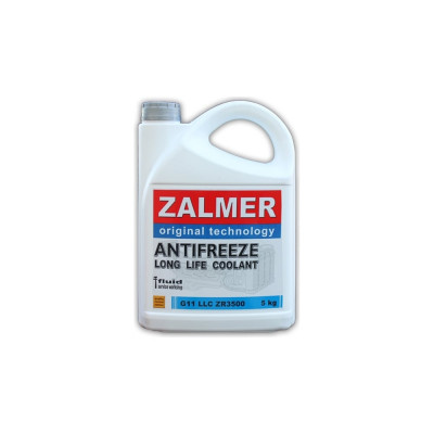 ZALMER Антифриз Antifreeze ZR3500 LLC G11 синий -35С 5кг нетто ZR35L005