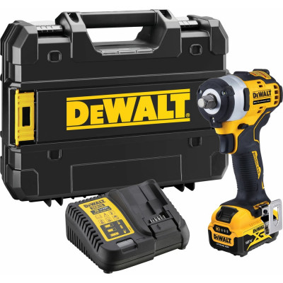 Dewalt 12В Гайковерт, кв. 1.2, 339Н, 5Ач, ЗУ