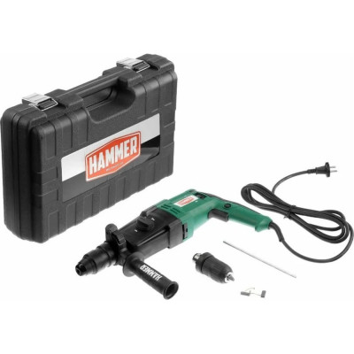 Hammer Перфоратор 850 вт sds+ 26мм 0-1245об/мин 2.8дж 3 режима кейс PRT850CE