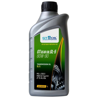 Масло GT OIL Gear Oil SAE 80W-90 API GL-5 8809059407844