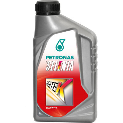 Синтетическое моторное масло Petronas SELENIA DIGITEK. 0W40, SAE 0W-40, API SN, ACEA A3/B4 70020E18EU