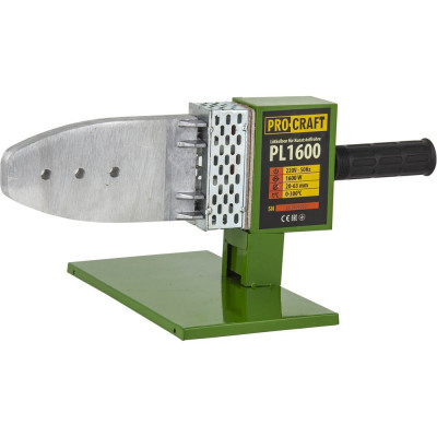 PROCRAFT Паяльник для пластиковых труб, бренд PL1600