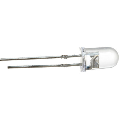 Nord-Yada Светодиод выводной F5 (1 LED) белый 3,5V 0.06W 5lm TM в уп 2 шт 901958