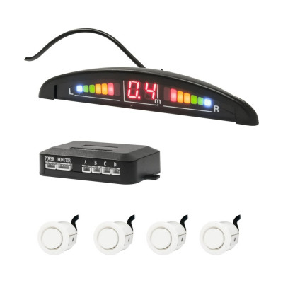 SWAT Парктроник 4 датч. d 18мм, White/ PT-104W SWAT PT-104W