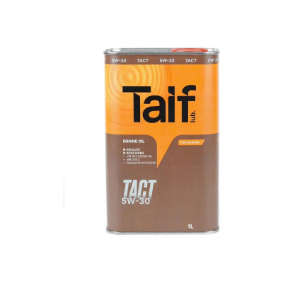 TAIF Масло моторное синтетическое TACT 5W-30 SL/CF A3/B4 1Л 211049