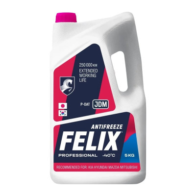 FELIX Антифриз JDM Pink, в п/э кан.5кг 430206402