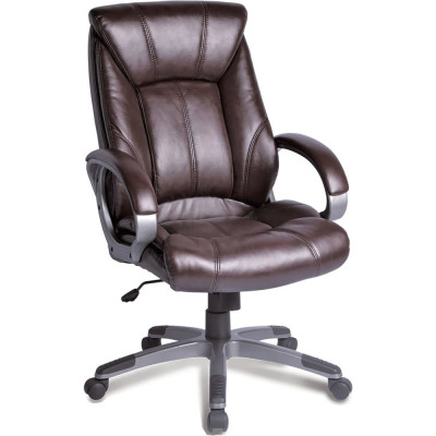 BRABIX Кресло офисное Maestro EX-506, экокожа, коричневое, 530878