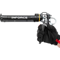 Inforce Пистолет для герметиков, полуоткрытый, поворотный, 320мл 01-13-09