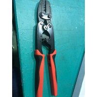 Пресс-клещи с трещоточным рычажным механизмом для шипового прессования 0.5-16кв.мм CIMCO  10 1909