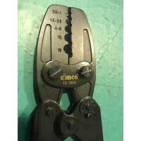 Пресс-клещи с трещоточным рычажным механизмом для шипового прессования 0.5-16кв.мм CIMCO  10 1909