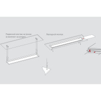 Светильник Wolta PRO ЛАЙНЕР Микропризма ДПО01-36-102-5К