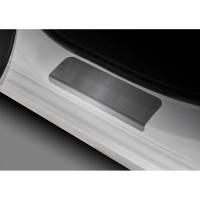 Накладки на пороги Rival для Mazda 6 GJ 2012-2018/2018-н.в., нержавеющая сталь, с надписью, 4 шт. NP.3802.3