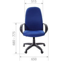 Компьютерное кресло CHAIRMAN 279 TW-10 синий 00-01152934