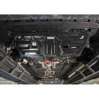 Защита картера и КПП Rival Jetta VA3/Seat Ibiza/Skoda Fabia/Fabia RS/Rapid/Roomster/Volkswagen Polo, 111.5842.1