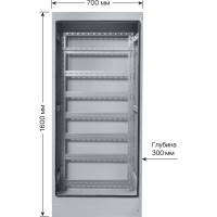 Корпус TDM ELECTRIC ШРС-1 IP54 1600х700х300 SQ0905-0125