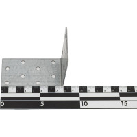 Крепежный уголок НАКРЕПКО 80х80х40х2 мм 012110